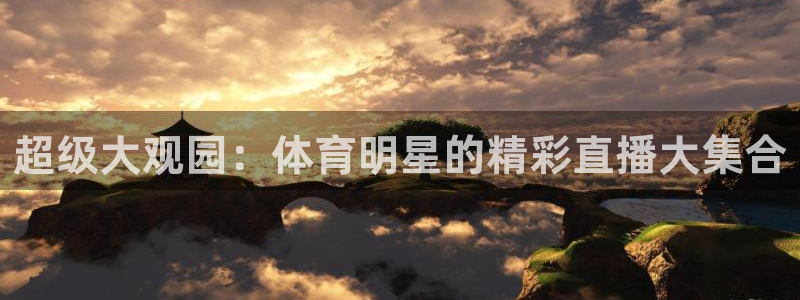 小九直播在线观看：超级大观园：体育明星的精彩直播大集合